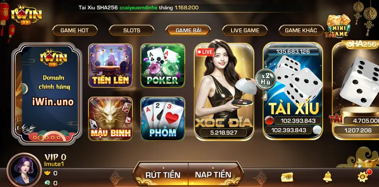 Chinh Phục Thế Giới Game Bài Iwin Với Cơ Hội Thắng Cược Đỉnh Cao Nhất