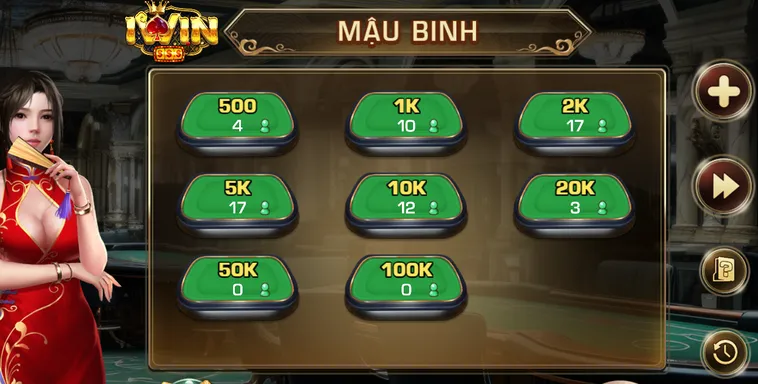 Trải Nghiệm Đỉnh Cao Tại Bàn Đấu Mậu Binh Iwin Chuyên Nghiệp Nhất