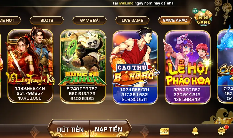 Nổ Hũ Iwin Thiên Đường Săn Thưởng Với Cơ Hội Trúng Jackpot Hàng Tỷ